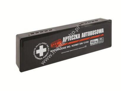 Apteczka autobusowa w pudełku z tworzywa