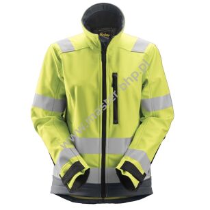 Snickers 1237 Kurtka Odblaskowa Soft Shell AllroundWork - damska, EN 20471/2/3