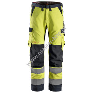 6361 Spodnie robocze odblaskowe ProtecWork z obustronnymi kieszeniami na nogawkach, EN 20471/2