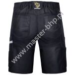 SPODNIE KRÓTKIE LANDER SPANDEX - CZARNE - 3