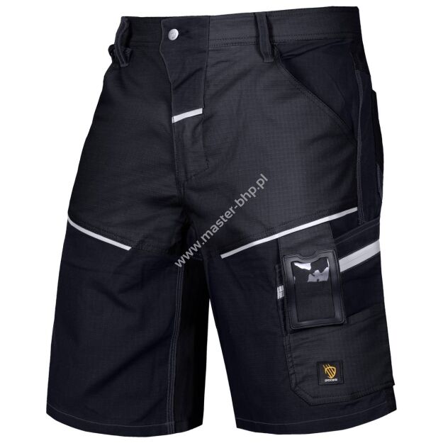 SPODNIE KRÓTKIE LANDER SPANDEX - CZARNE