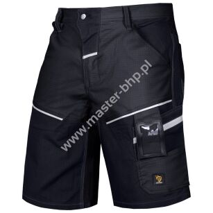 SPODNIE KRÓTKIE LANDER SPANDEX - CZARNE