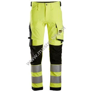 Snickers 6343  Spodnie Odblaskowe Stretch AllroundWork, EN 20471/2