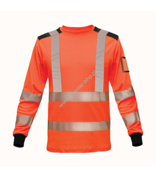 Koszulka BoSafety RICO LONG Hi-vis Klasa 3