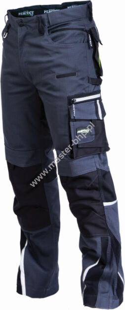 STALCO Spodnie robocze PROFESSIONAL FLEX LINE + PASEK BRIGGER