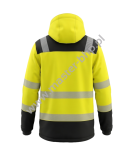 Kurtka zimowa robocza BoSafety LIMA-C2 o wysokiej widoczności - 4